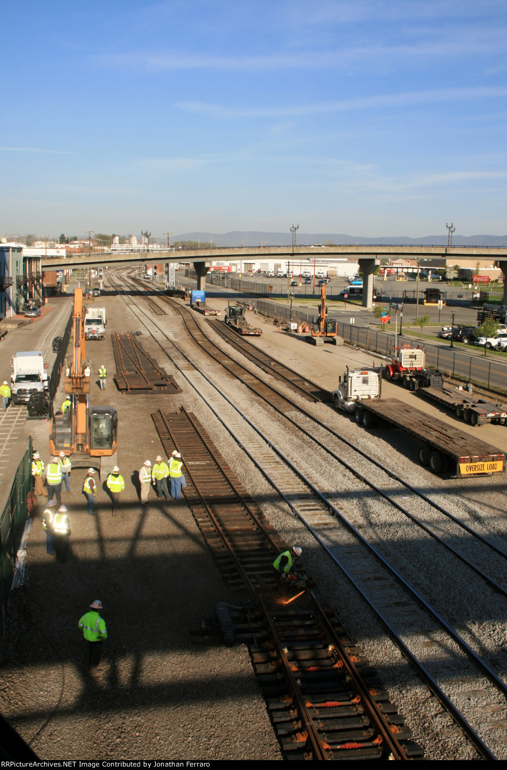 Track Realignment Work